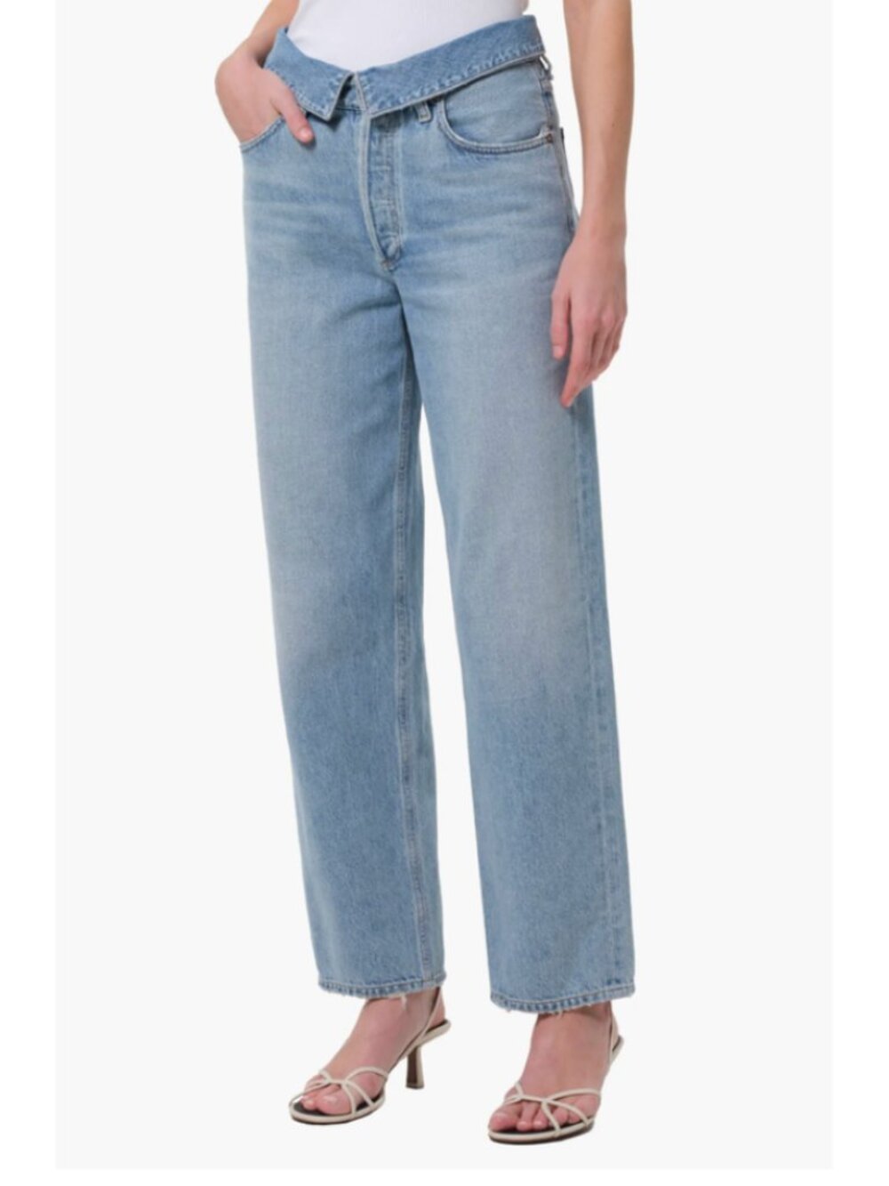 Echo Taper Flip Waistband Jean - AGOLDE, Size 33